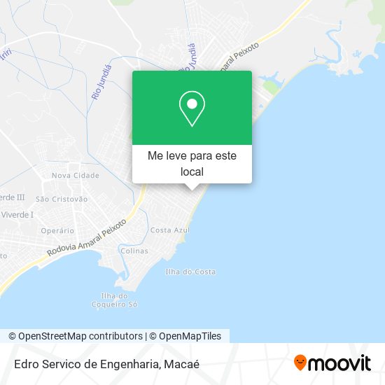 Edro Servico de Engenharia mapa