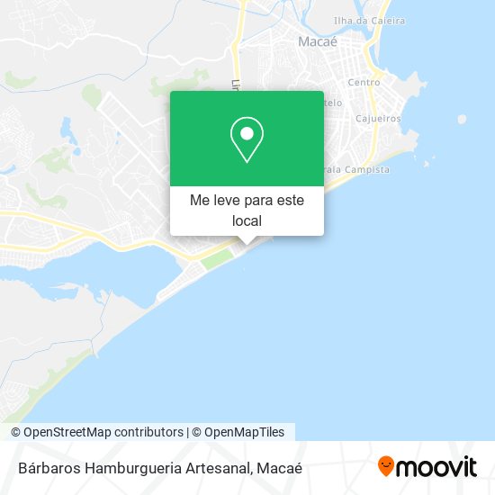Bárbaros Hamburgueria Artesanal mapa