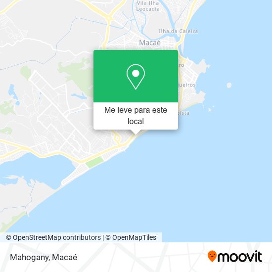 Mahogany mapa