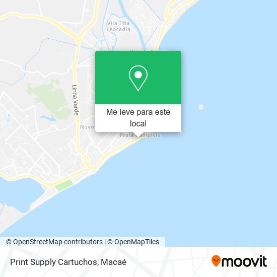 Print Supply Cartuchos mapa
