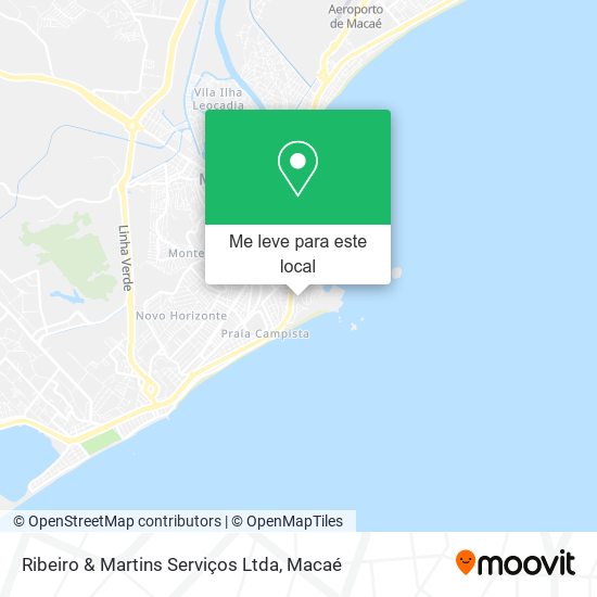 Ribeiro & Martins Serviços Ltda mapa