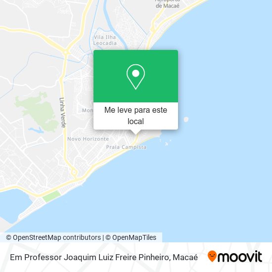 Em Professor Joaquim Luiz Freire Pinheiro mapa