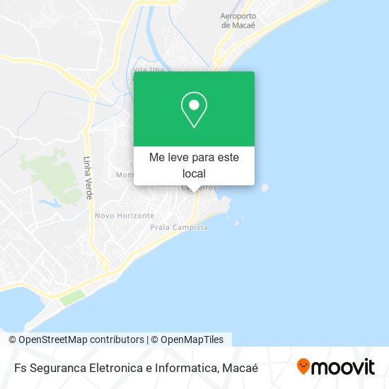 Fs Seguranca Eletronica e Informatica mapa