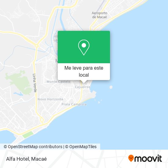 Alfa Hotel mapa