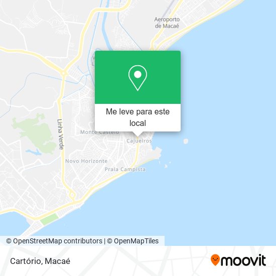 Cartório mapa