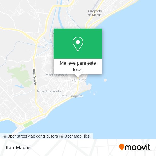 Itaú mapa