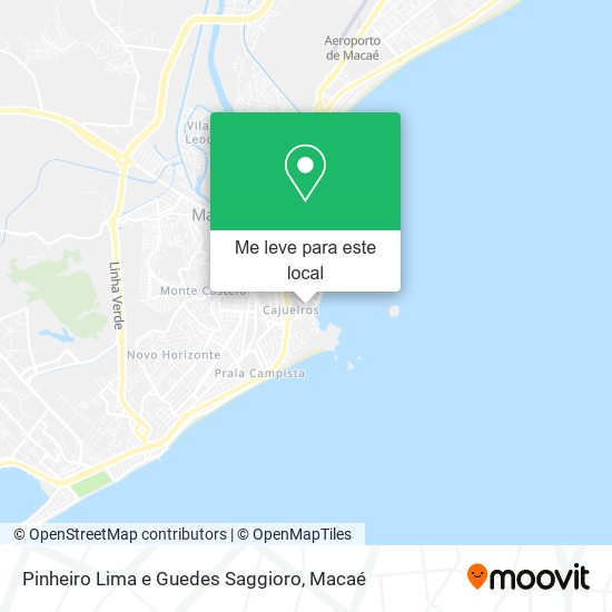 Pinheiro Lima e Guedes Saggioro mapa