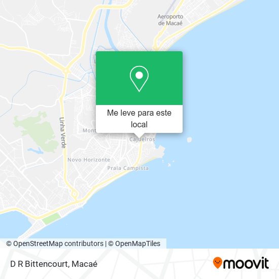 D R Bittencourt mapa