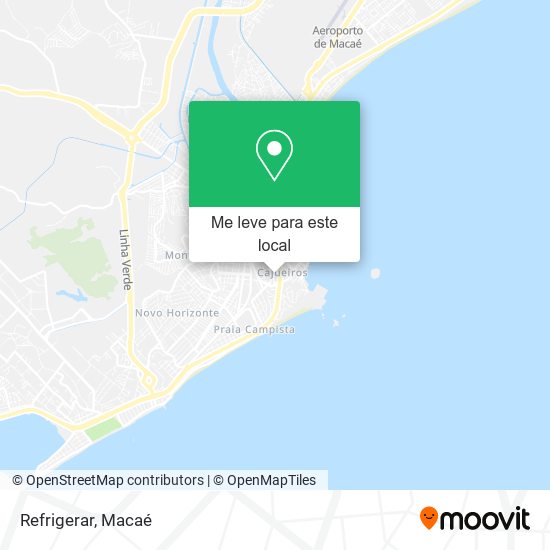 Refrigerar mapa