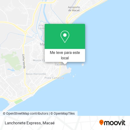Lanchonete Express mapa