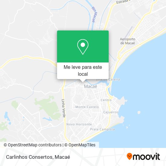 Carlinhos Consertos mapa