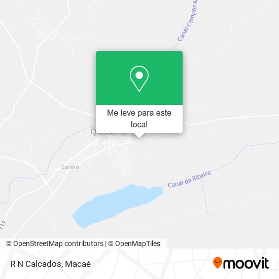 R N Calcados mapa