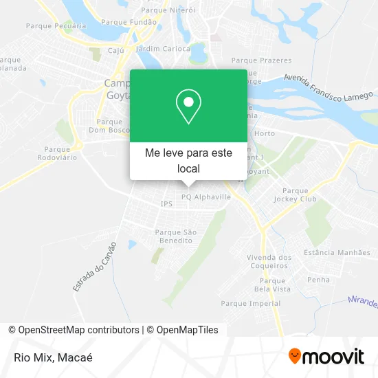 Rio Mix mapa