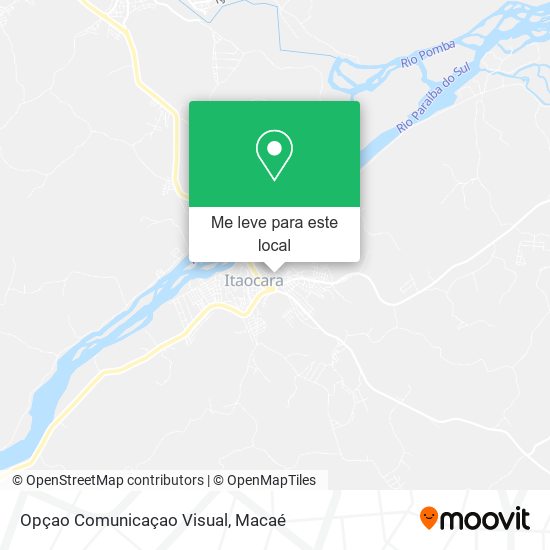 Opçao Comunicaçao Visual mapa