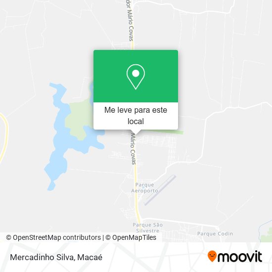 Mercadinho Silva mapa