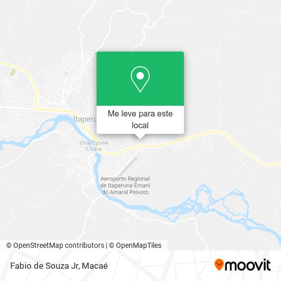 Fabio de Souza Jr mapa