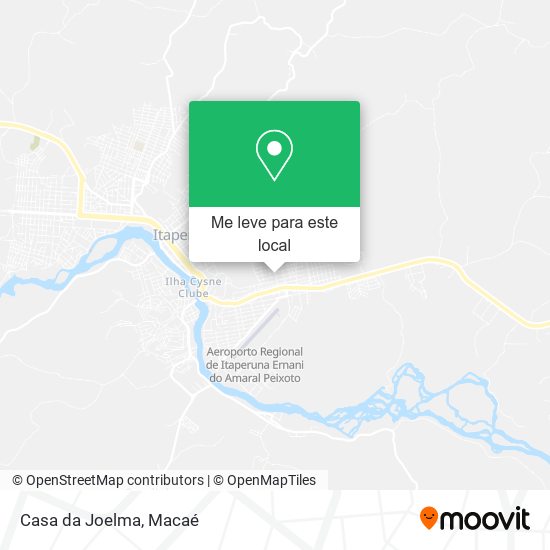 Casa da Joelma mapa