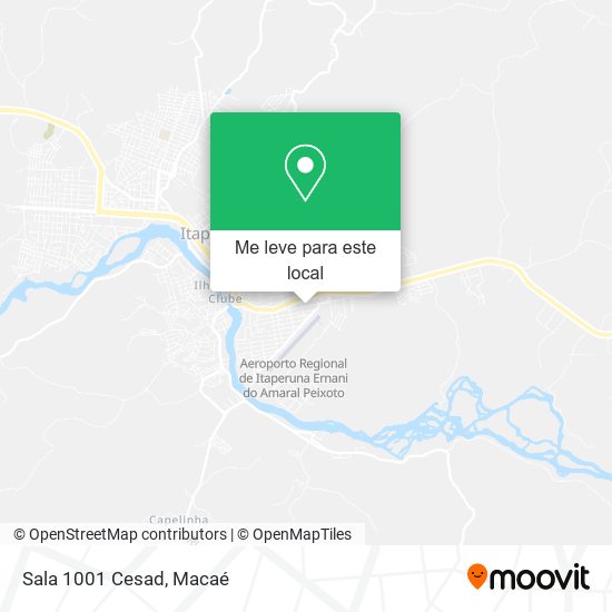 Sala 1001 Cesad mapa