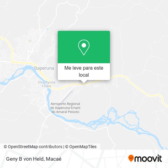 Geny B von Held mapa