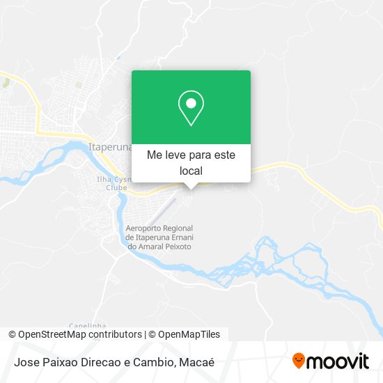 Jose Paixao Direcao e Cambio mapa