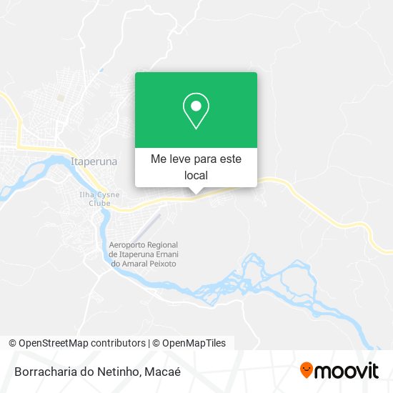 Borracharia do Netinho mapa