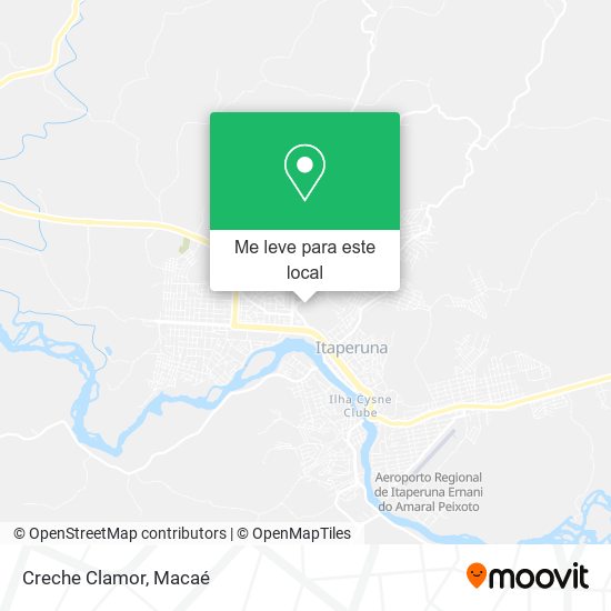 Creche Clamor mapa