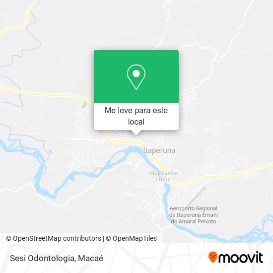 Sesi Odontologia mapa