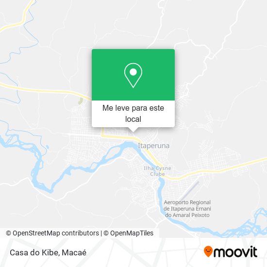 Casa do Kibe mapa
