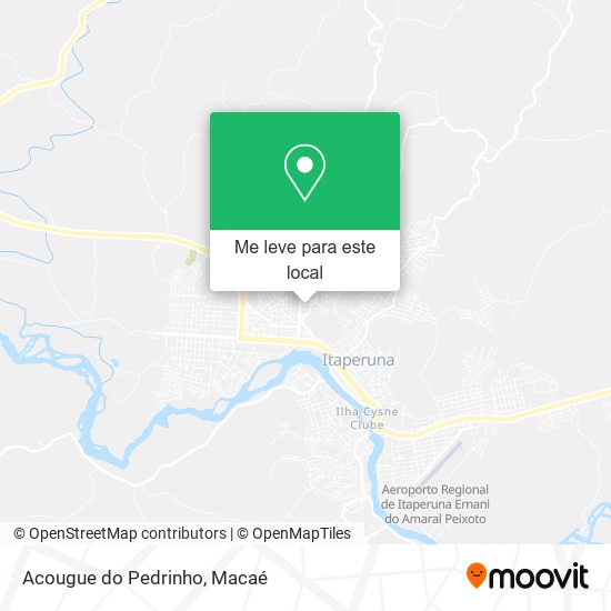 Acougue do Pedrinho mapa