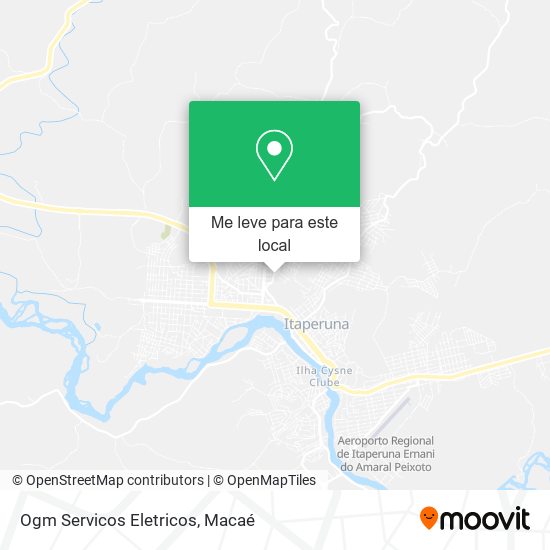 Ogm Servicos Eletricos mapa