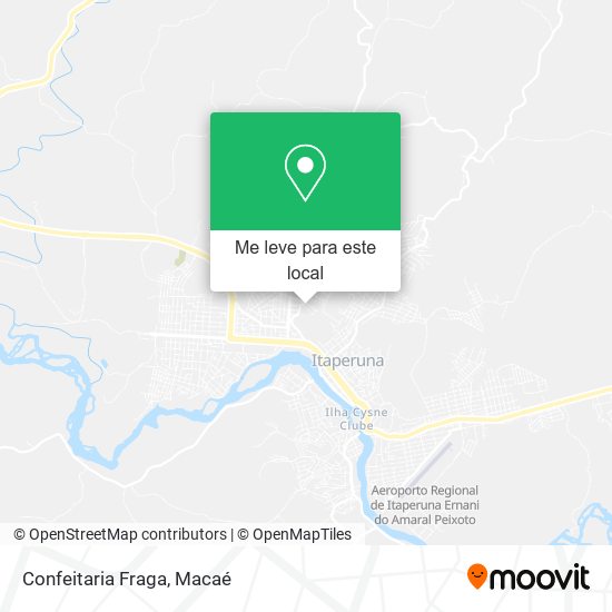 Confeitaria Fraga mapa