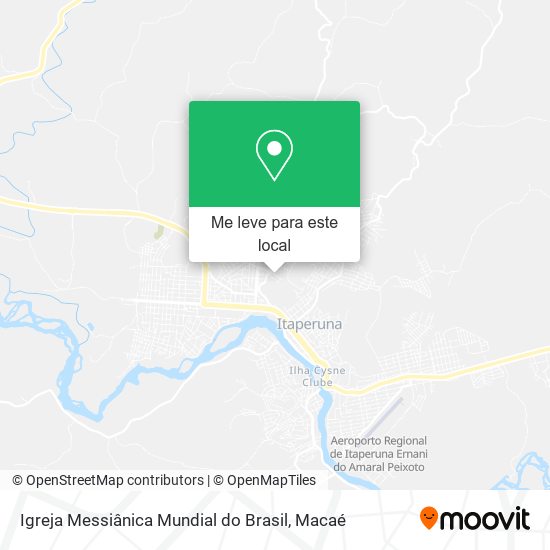 Igreja Messiânica Mundial do Brasil mapa
