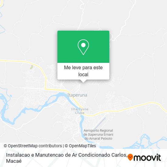 Instalacao e Manutencao de Ar Condicionado Carlos mapa