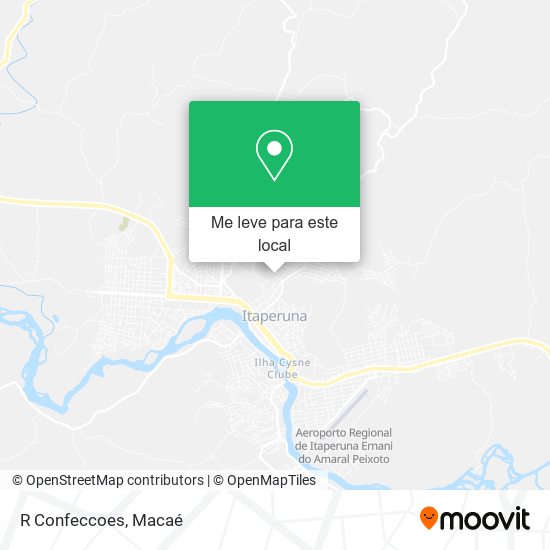 R Confeccoes mapa