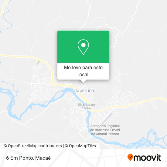 6 Em Ponto mapa