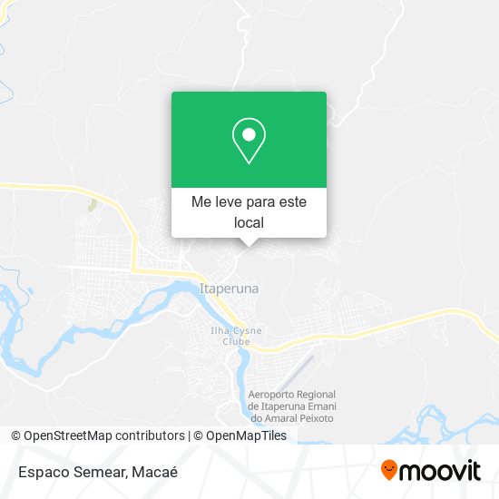 Espaco Semear mapa
