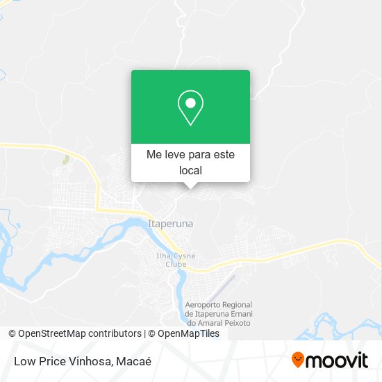 Low Price Vinhosa mapa