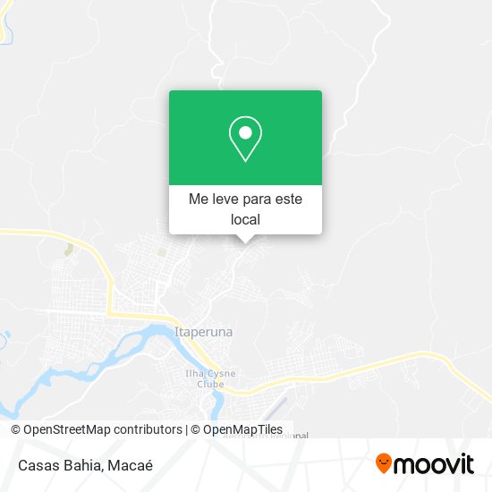 Casas Bahia mapa