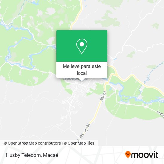 Husby Telecom mapa