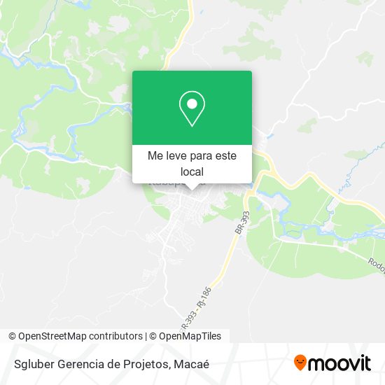 Sgluber Gerencia de Projetos mapa