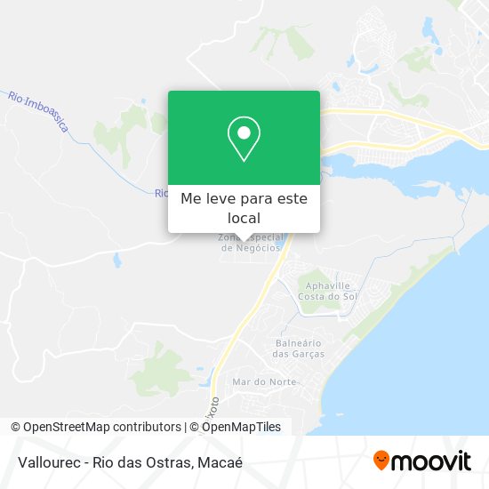 Vallourec - Rio das Ostras mapa