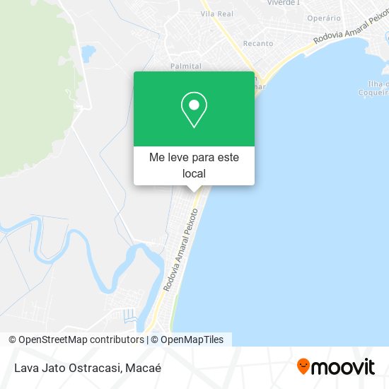 Lava Jato Ostracasi mapa
