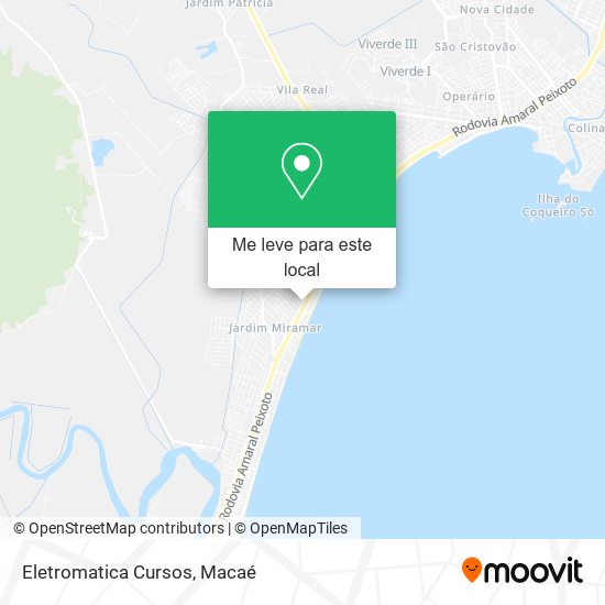 Eletromatica Cursos mapa