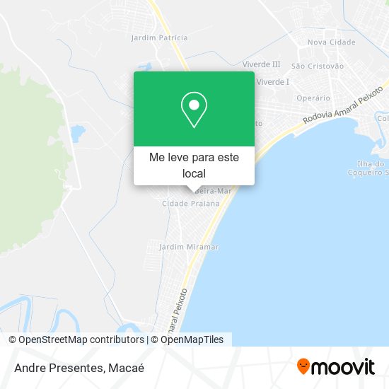 Andre Presentes mapa