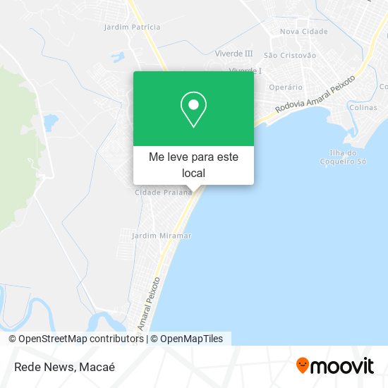 Rede News mapa