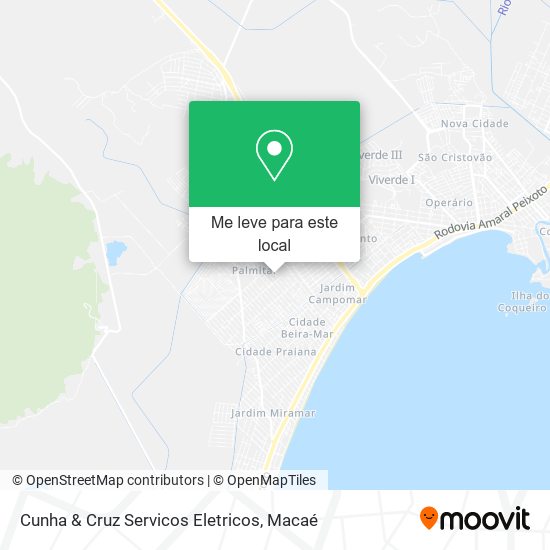 Cunha & Cruz Servicos Eletricos mapa