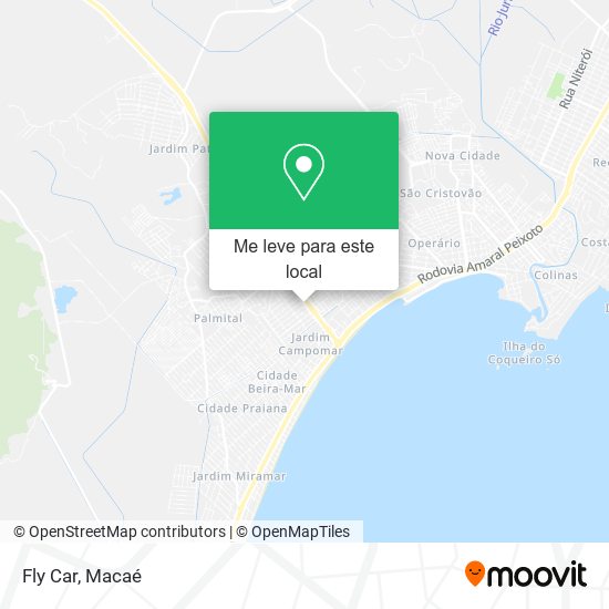 Fly Car mapa
