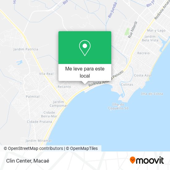 Clin Center mapa