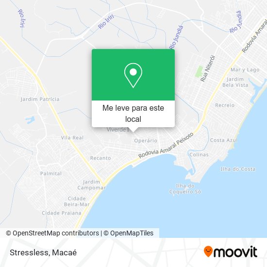 Stressless mapa