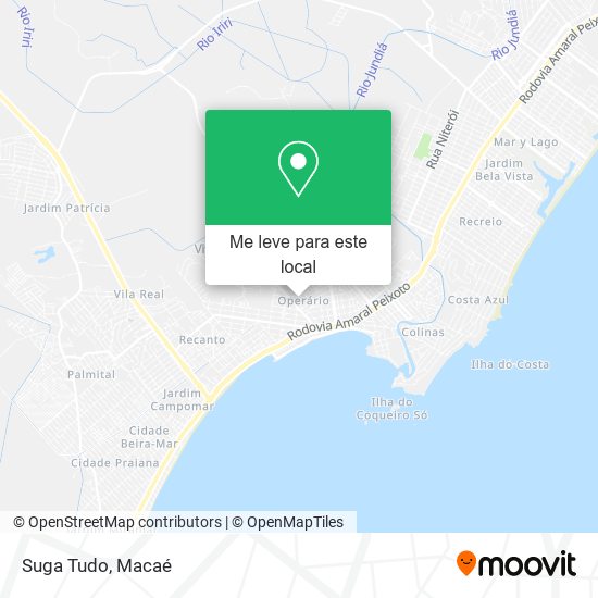 Suga Tudo mapa